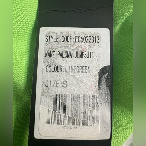 Rare Elliatt Paloma Jumpsuit Lime Green - Picture 6 of 8
